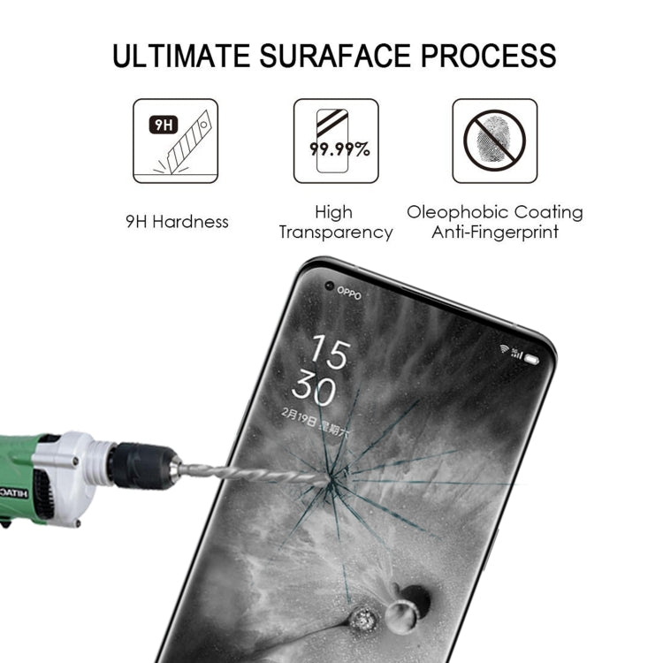 For OPPO Find X6 25pcs 3D Curved Edge Full Screen Tempered Glass Film