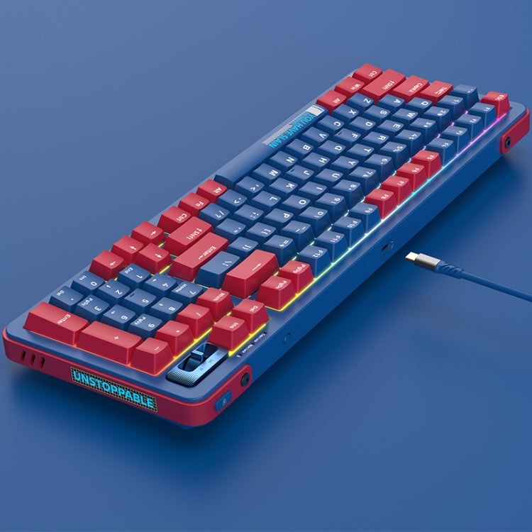 FOETOR Y98 Wireless 2.4G Multi-bluetooth Charging Gaming Keyboard