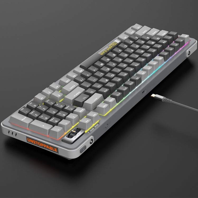 FOETOR Y98 Wireless 2.4G Multi-bluetooth Charging Gaming Keyboard