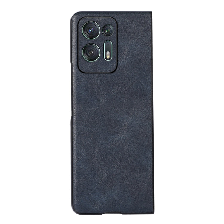 For OPPO Find N2 Cowhide Texture PU Phone Case