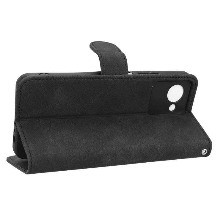 For Realme C30 / C33S Skin Feel Magnetic Flip Leather Phone Case