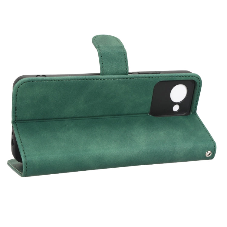 For Realme C30 / C33S Skin Feel Magnetic Flip Leather Phone Case