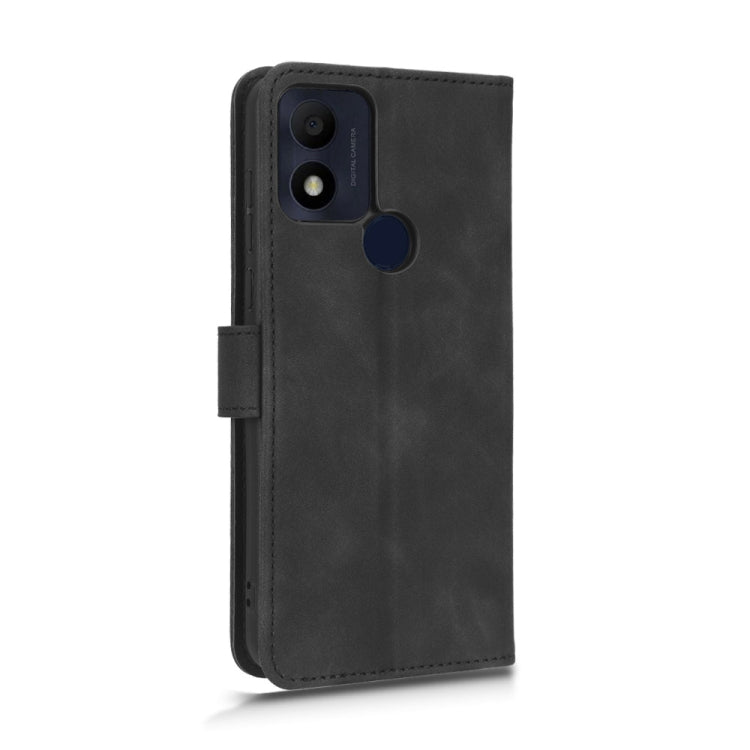 For TCL 305i Skin Feel Magnetic Flip Leather Phone Case