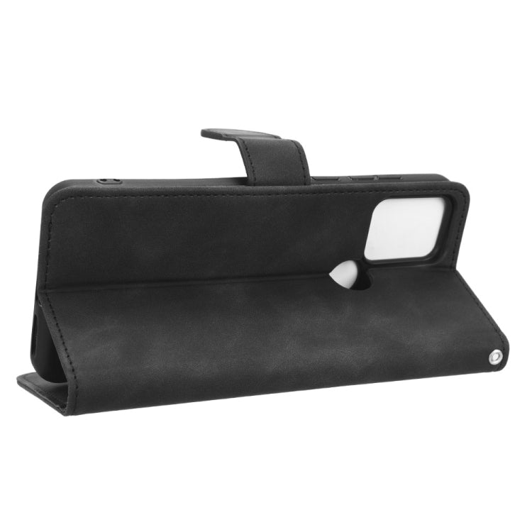 For TCL 305i Skin Feel Magnetic Flip Leather Phone Case