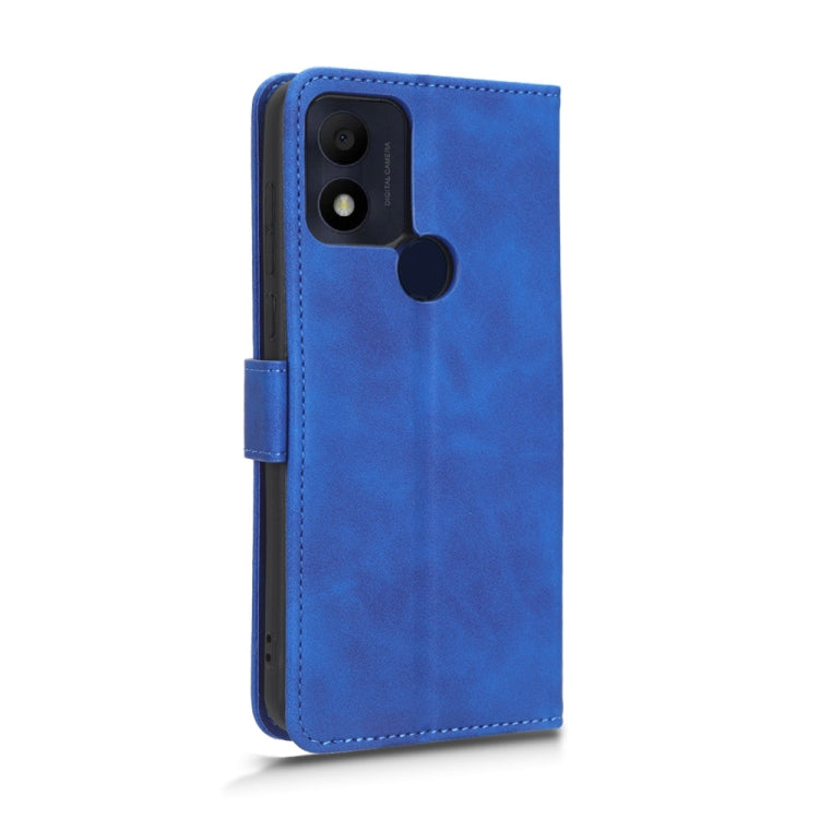 For TCL 305i Skin Feel Magnetic Flip Leather Phone Case
