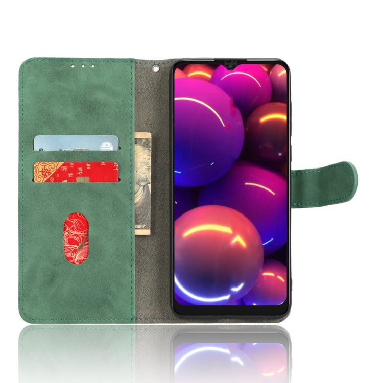 For TCL 305i Skin Feel Magnetic Flip Leather Phone Case