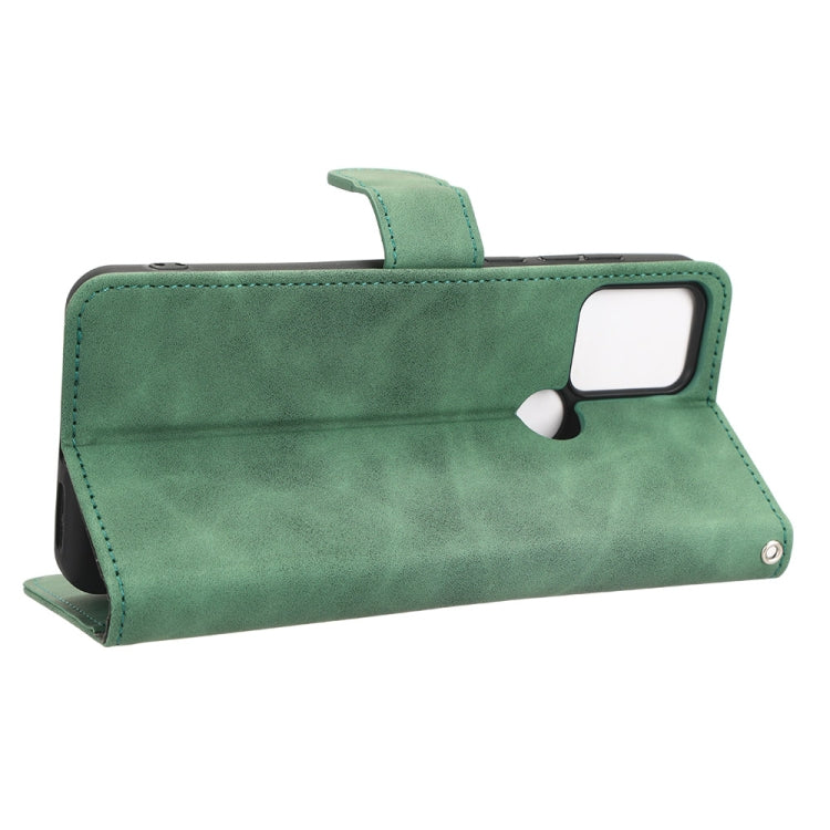 For TCL 305i Skin Feel Magnetic Flip Leather Phone Case