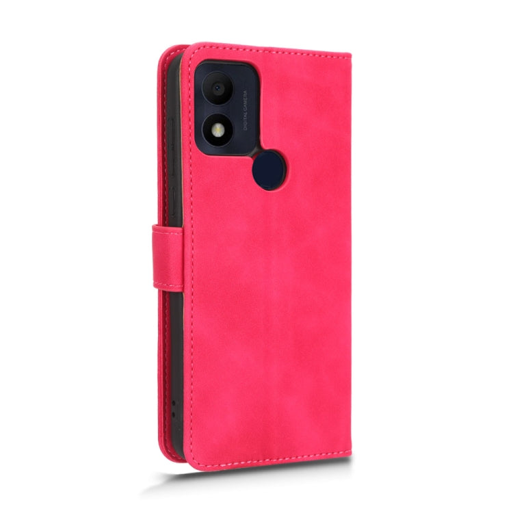 For TCL 305i Skin Feel Magnetic Flip Leather Phone Case