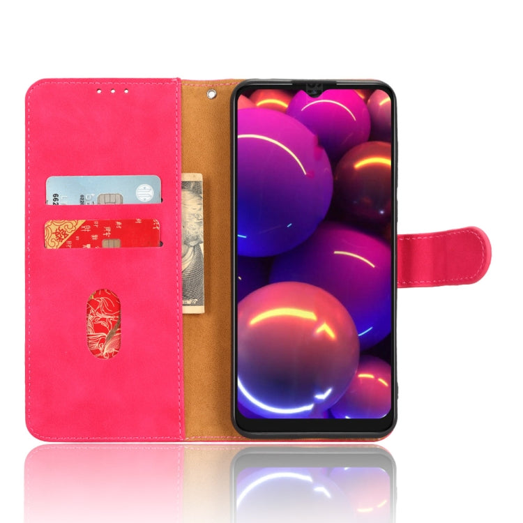 For TCL 305i Skin Feel Magnetic Flip Leather Phone Case