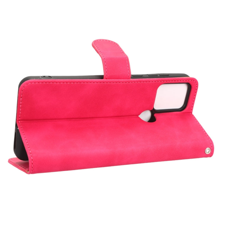 For TCL 305i Skin Feel Magnetic Flip Leather Phone Case