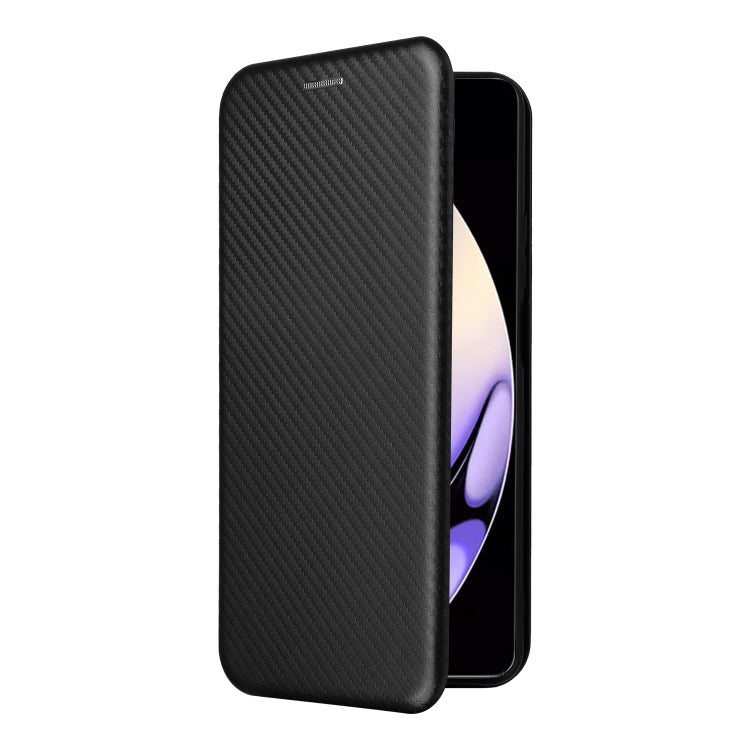 For Realme 10 Pro Carbon Fiber Texture Flip Leather Phone Case
