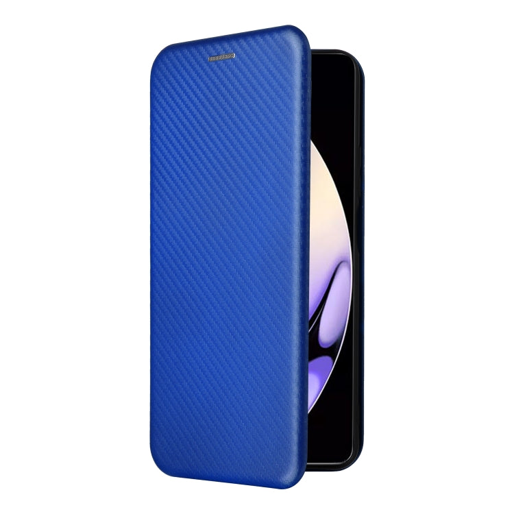 For Realme 10 Pro Carbon Fiber Texture Flip Leather Phone Case