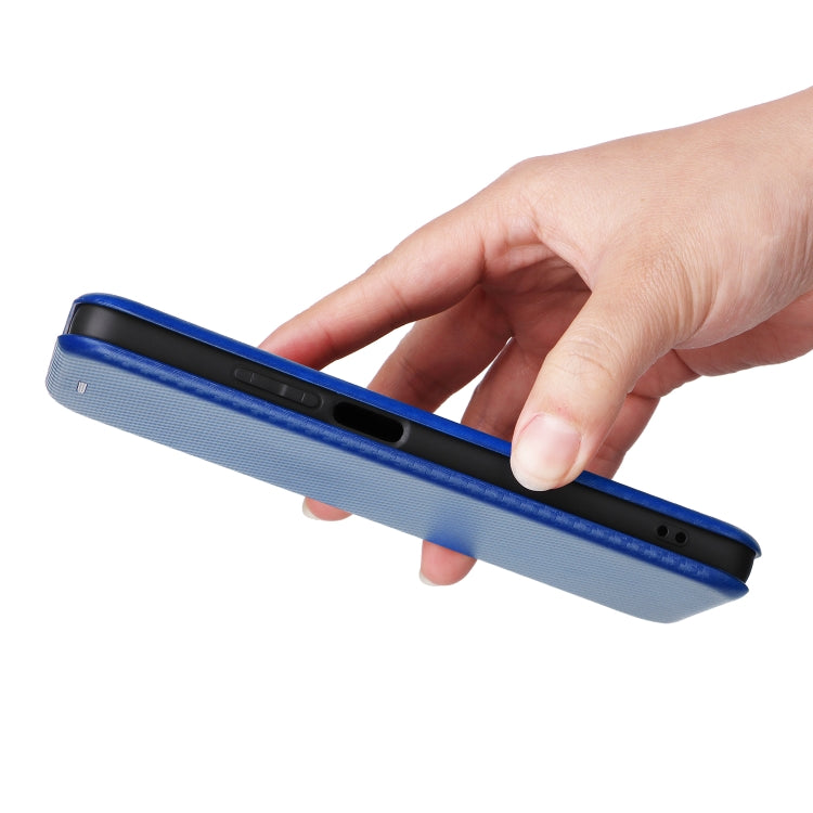 For Realme 10 Pro Carbon Fiber Texture Flip Leather Phone Case