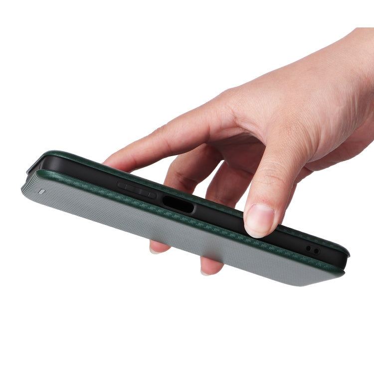 For Realme 10 Pro Carbon Fiber Texture Flip Leather Phone Case