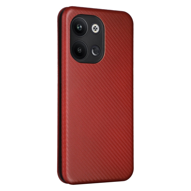 For OPPO Reno9 / Reno9 Pro 5G Carbon Fiber Texture Flip Leather Phone Case