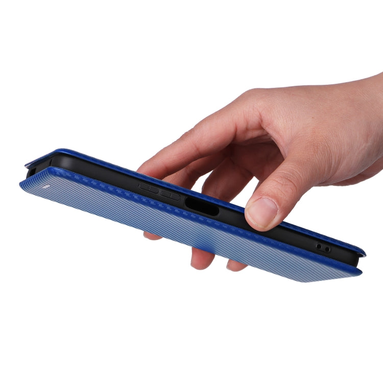 For TCL 40SE Carbon Fiber Texture Flip Leather Phone Case