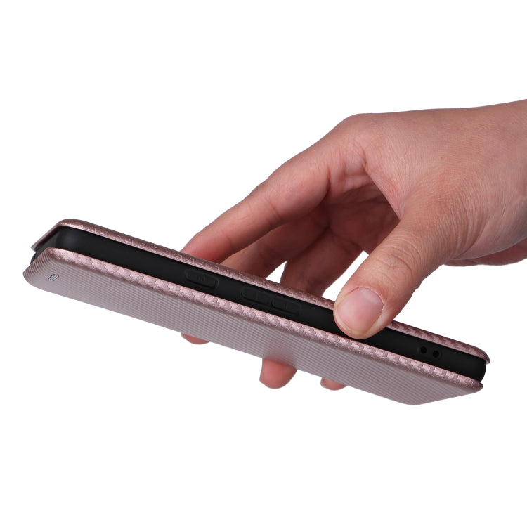 For Google Pixel 7a Carbon Fiber Texture Flip Leather Phone Case