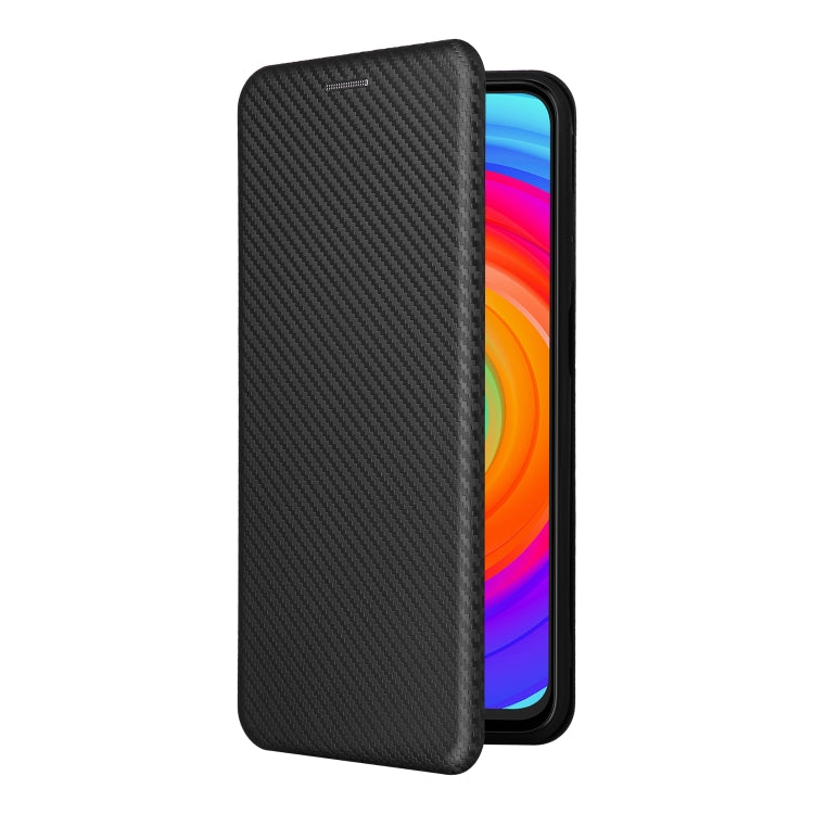 For Ulefone Note 14 Carbon Fiber Texture Flip Leather Phone Case