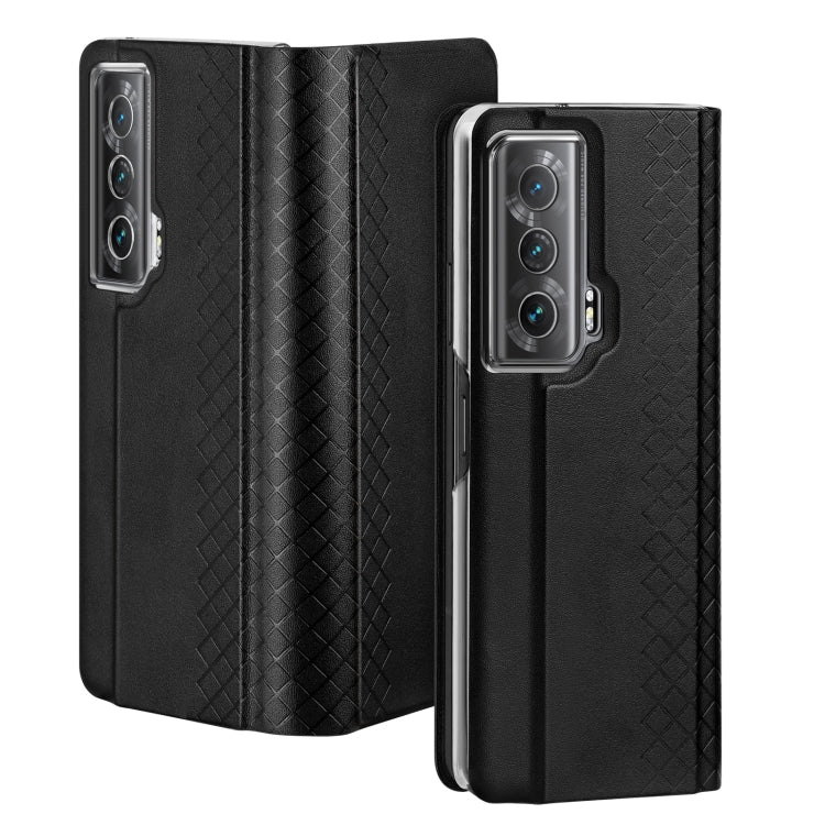 For Honor Magic Vs DUX DUCIS Bril Series PU + TPU Phone Case(Black)