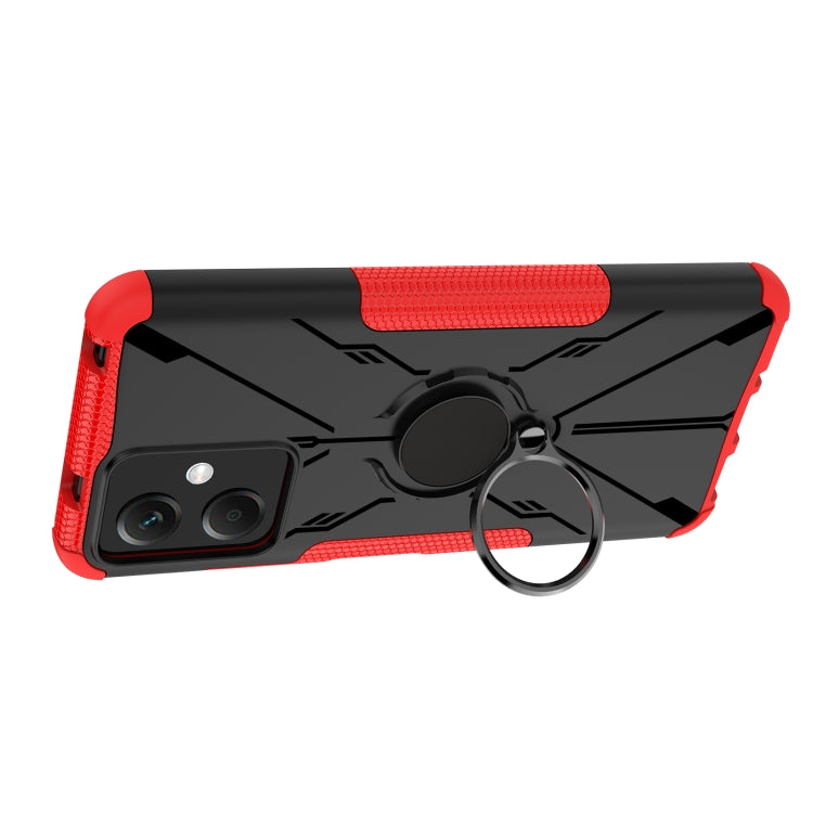 For Xiaomi Redmi Note 12 5G Armor Bear Shockproof PC + TPU Phone Case with Ring