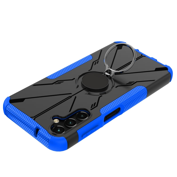 For Samsung Galaxy A14 5G Armor Bear Shockproof PC + TPU Phone Case with Ring