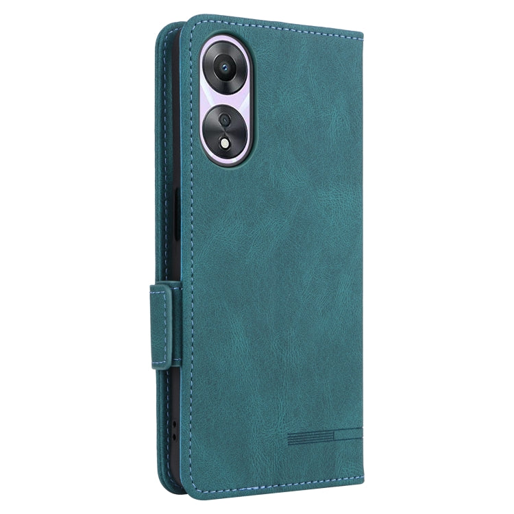 For OPPO A58 5G Magnetic Clasp Leather Phone Case