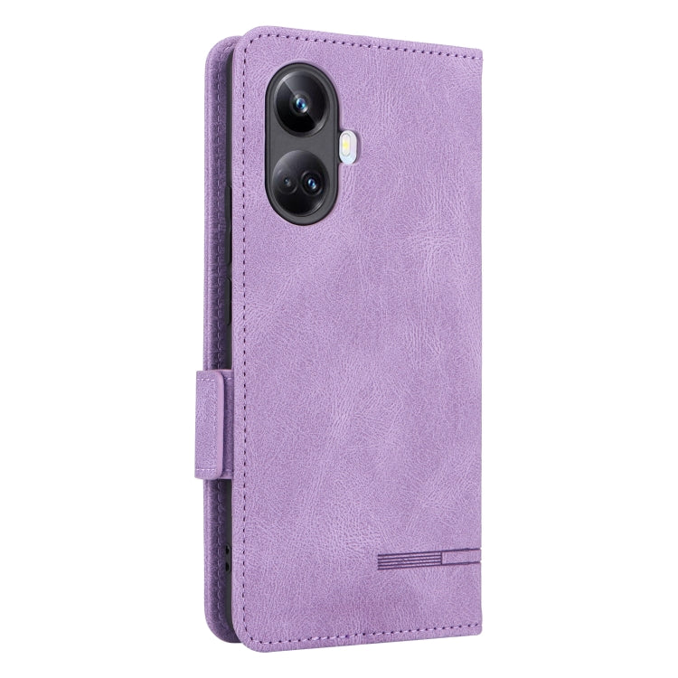 For Realme 10 Pro+ Magnetic Clasp Leather Phone Case