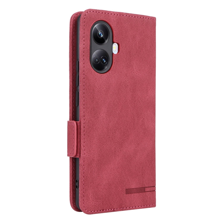 For Realme 10 Pro+ Magnetic Clasp Leather Phone Case