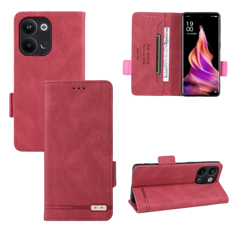 For OPPO Reno9 / Reno9 Pro 5G Magnetic Clasp Leather Phone Case