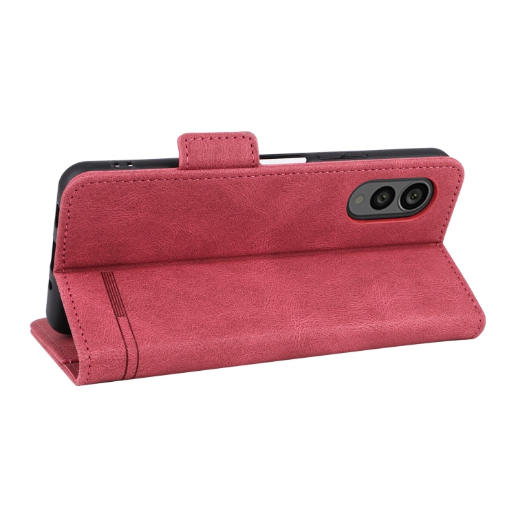 For Fujitsu Arrows N F-51C Magnetic Clasp Leather Phone Case