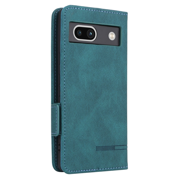 For Google Pixel 7a Magnetic Clasp Leather Phone Case