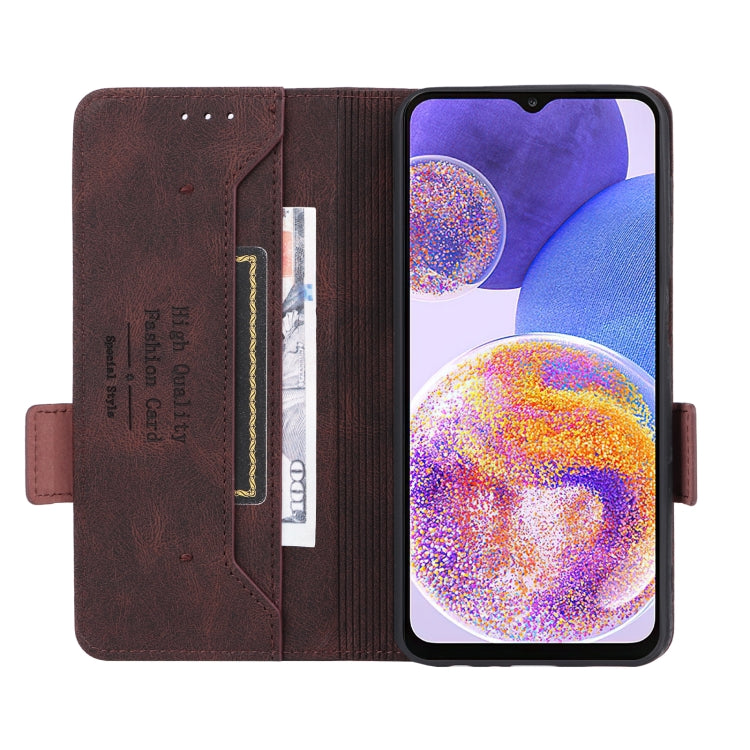 For Samsung Galaxy A23e 5G / A23 5G Magnetic Clasp Leather Phone Case