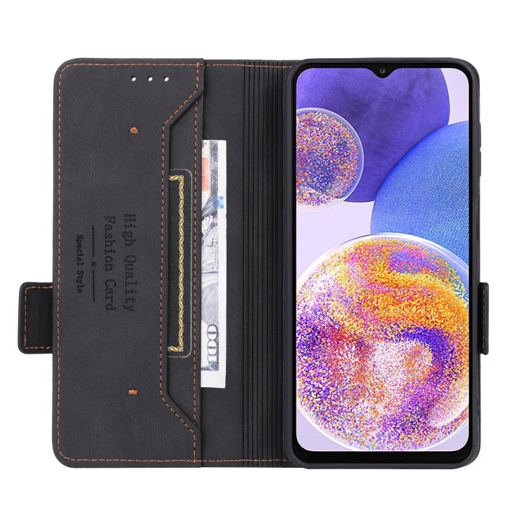 For Samsung Galaxy A23e 5G / A23 5G Magnetic Clasp Leather Phone Case