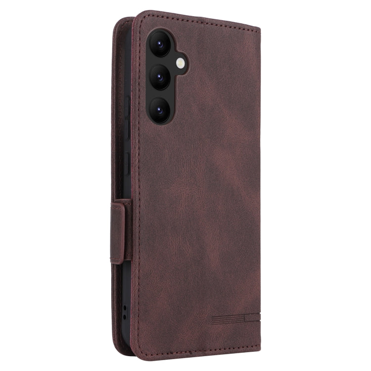 For Samsung Galaxy A34 5G Magnetic Clasp Leather Phone Case