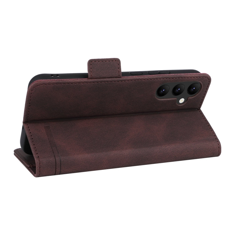 For Samsung Galaxy A34 5G Magnetic Clasp Leather Phone Case