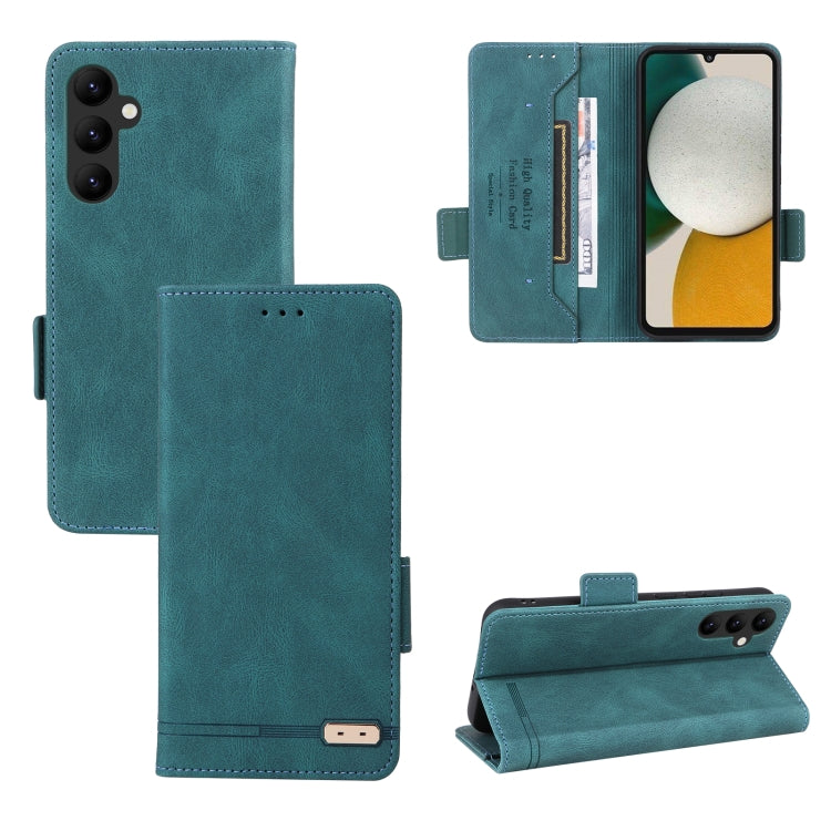For Samsung Galaxy A34 5G Magnetic Clasp Leather Phone Case