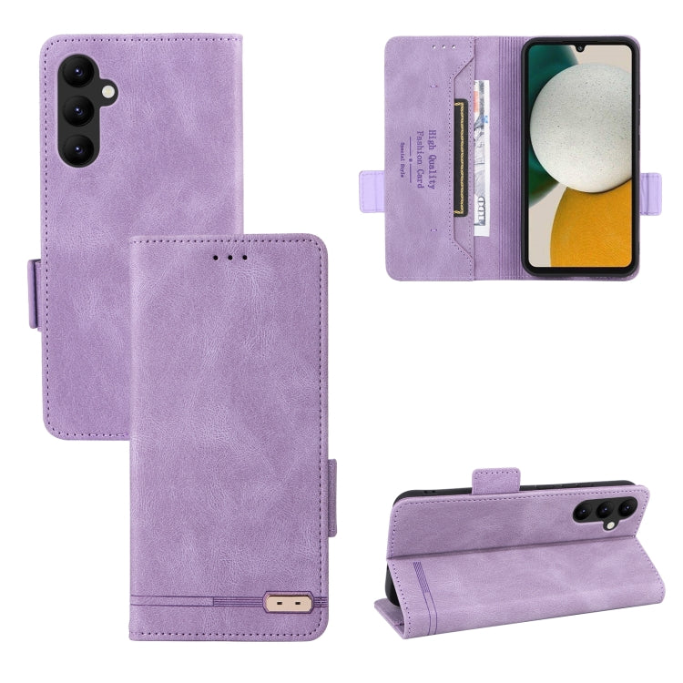 For Samsung Galaxy A34 5G Magnetic Clasp Leather Phone Case