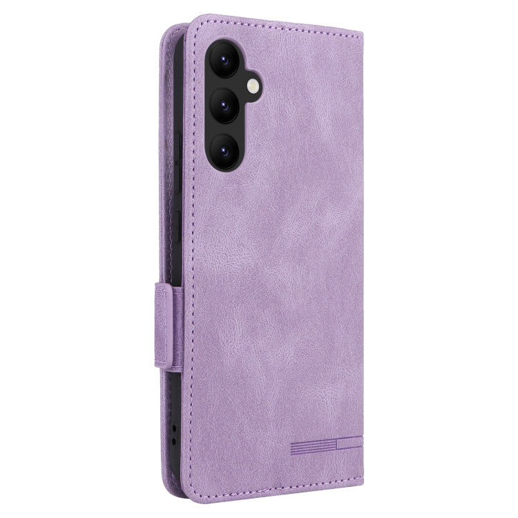 For Samsung Galaxy A34 5G Magnetic Clasp Leather Phone Case