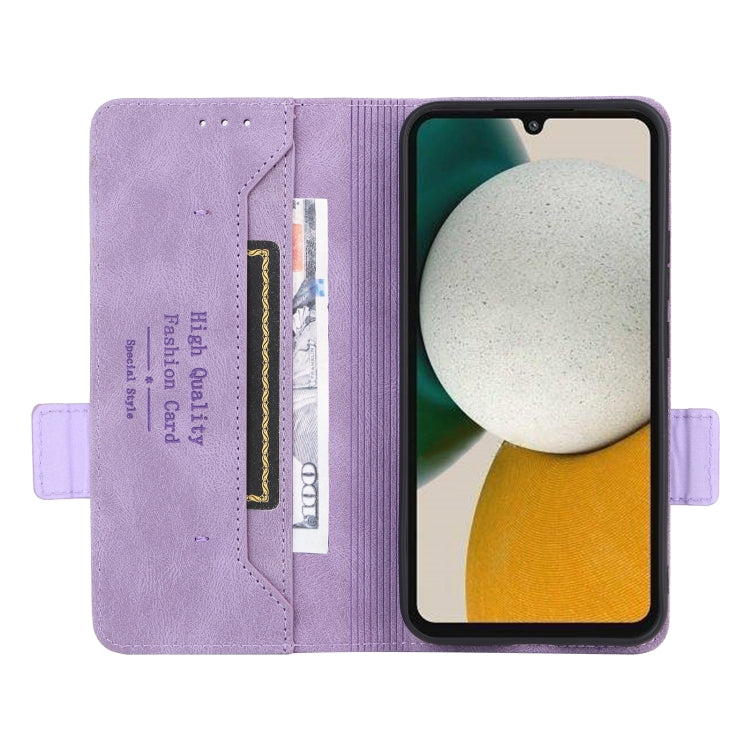 For Samsung Galaxy A34 5G Magnetic Clasp Leather Phone Case