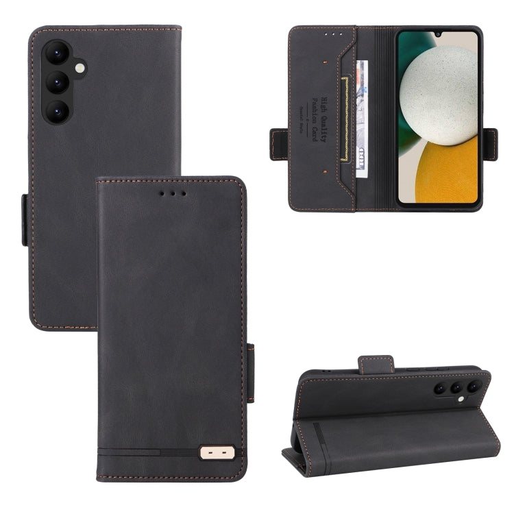 For Samsung Galaxy A34 5G Magnetic Clasp Leather Phone Case