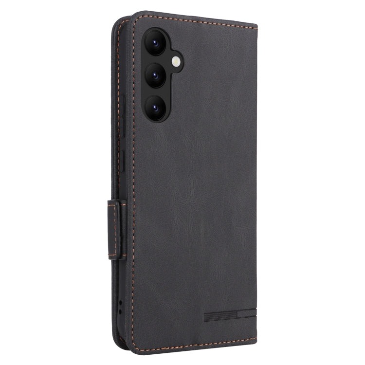 For Samsung Galaxy A34 5G Magnetic Clasp Leather Phone Case