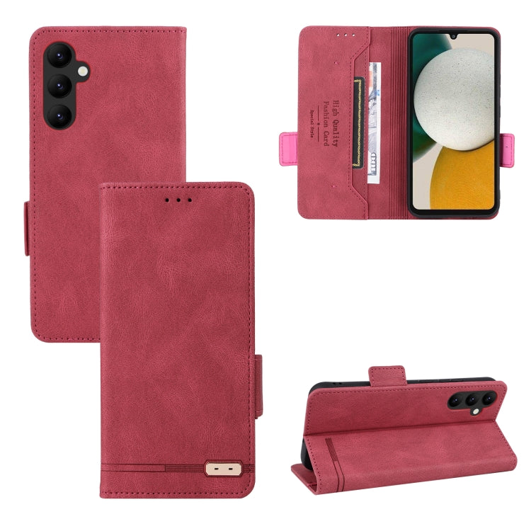 For Samsung Galaxy A34 5G Magnetic Clasp Leather Phone Case