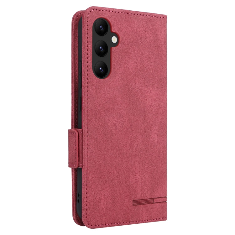 For Samsung Galaxy A34 5G Magnetic Clasp Leather Phone Case