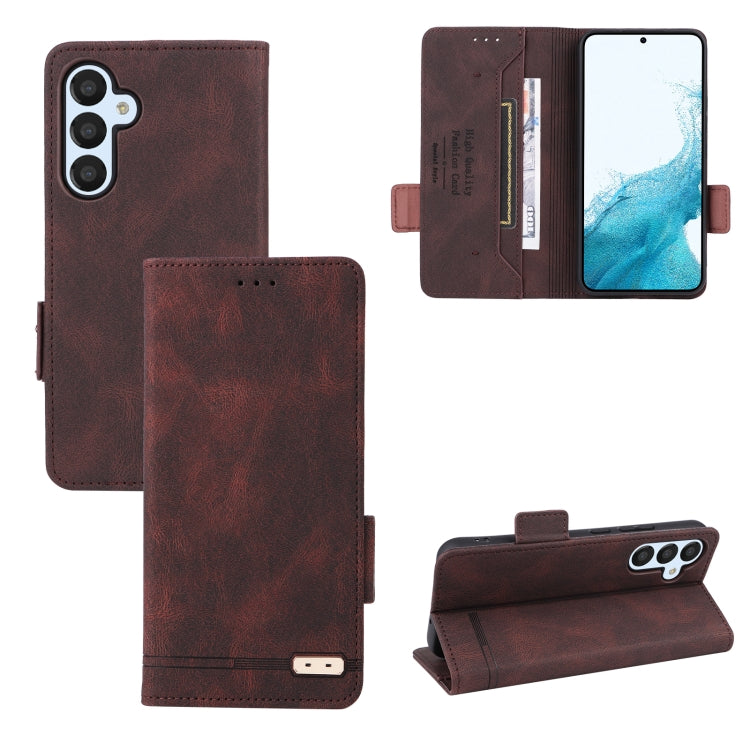 For Samsung Galaxy A54 5G Magnetic Clasp Leather Phone Case
