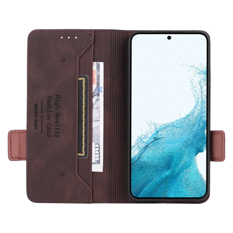 For Samsung Galaxy A54 5G Magnetic Clasp Leather Phone Case