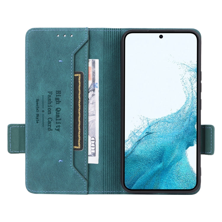 For Samsung Galaxy A54 5G Magnetic Clasp Leather Phone Case