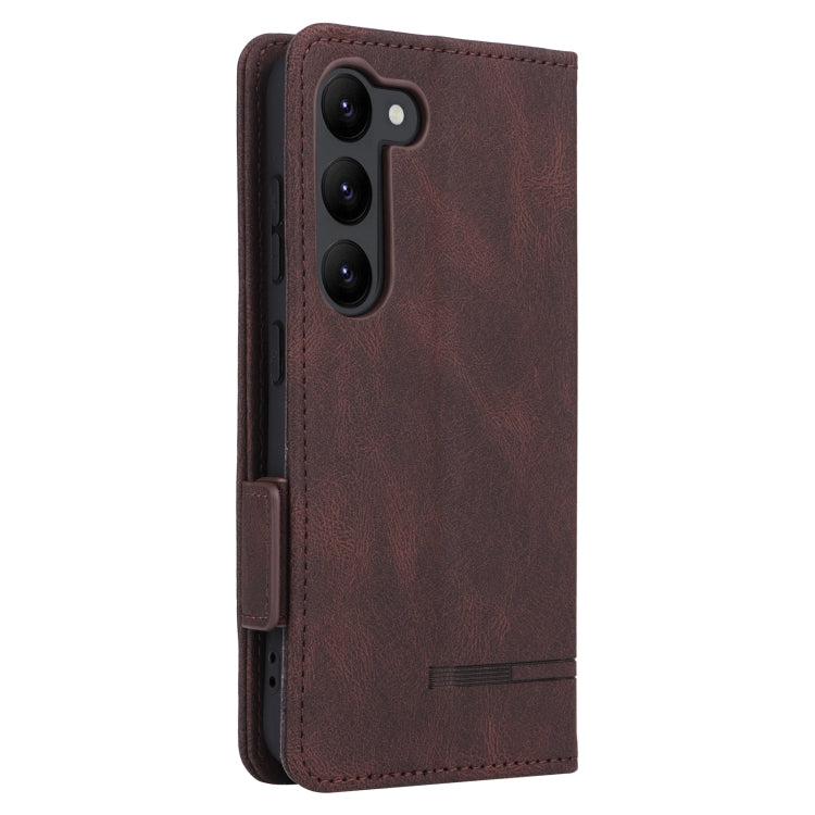 For Samsung Galaxy S23+ 5G Magnetic Clasp Leather Phone Case