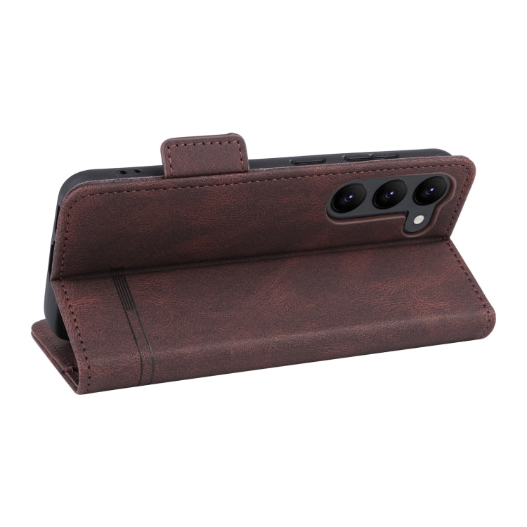 For Samsung Galaxy S23+ 5G Magnetic Clasp Leather Phone Case