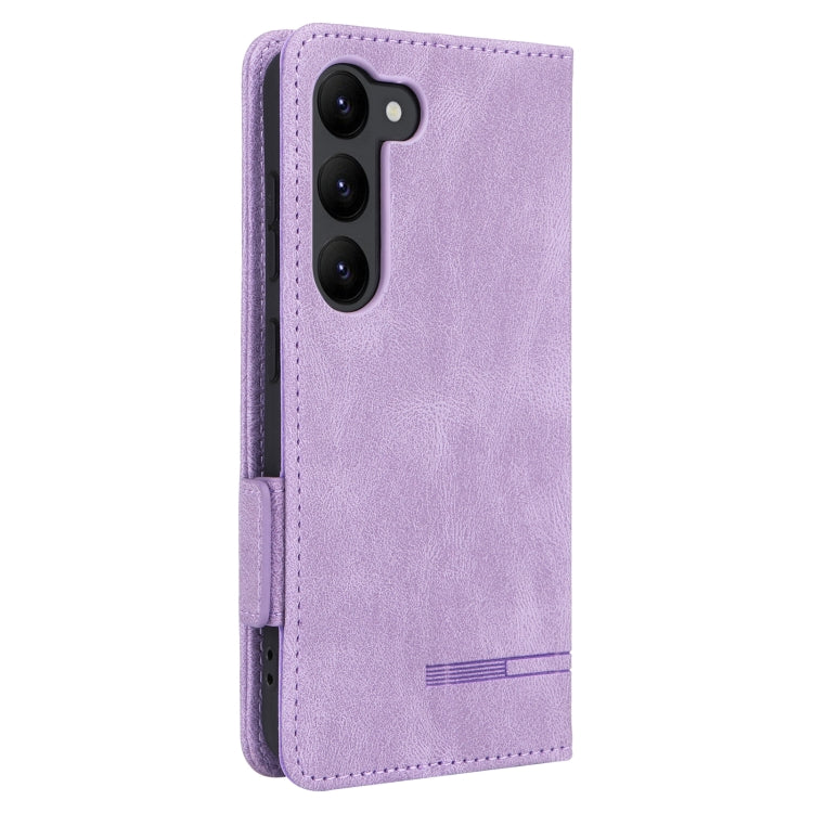 For Samsung Galaxy S23+ 5G Magnetic Clasp Leather Phone Case