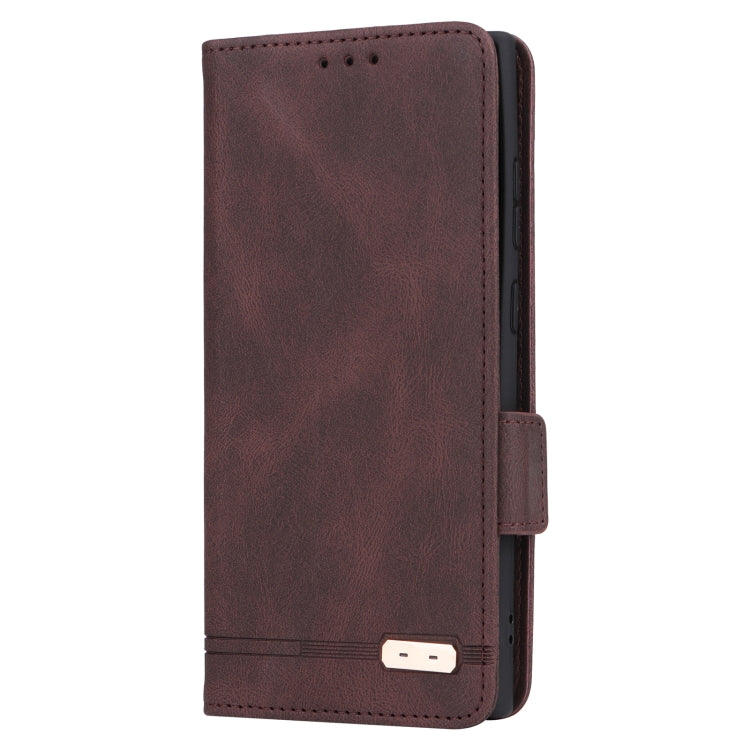 For Samsung Galaxy S23 Ultra 5G Magnetic Clasp Leather Phone Case